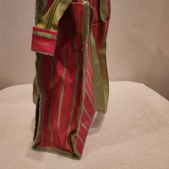 Small beachy lunch bag Pink Striped - Picture 4 of 6